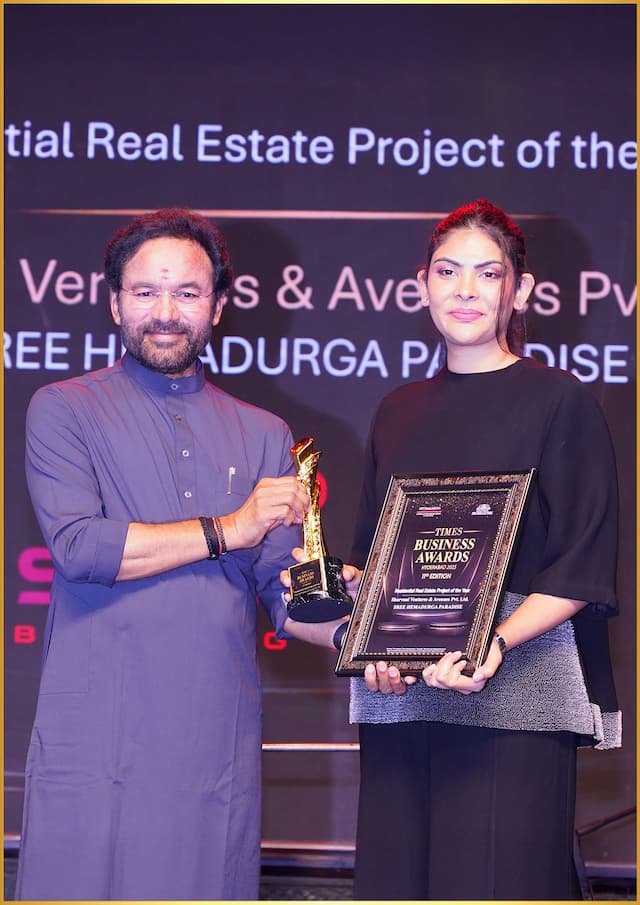 Sharvani Honored at Times Business Awards 2025 – 11th Edition