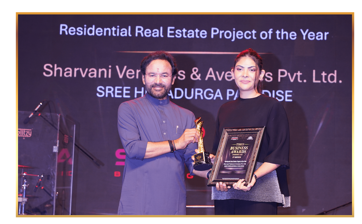 Sharvani Ventures and Avenues Pvt Ltd Wins Prestigious Times Business Award 2025
